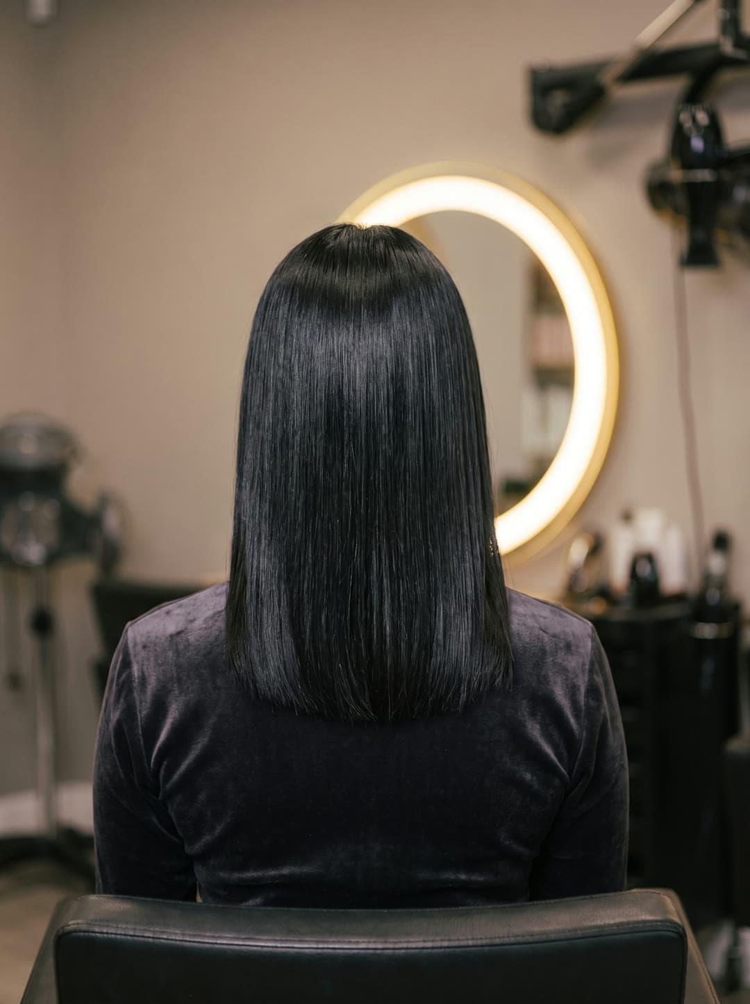 Sleek & Straight — another look